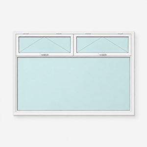 Double Fanlight Over Fixed